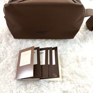 New Burberry Dark Brown Bag for Men